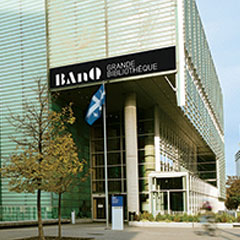 Entrée de la Grande Bibliothèque.