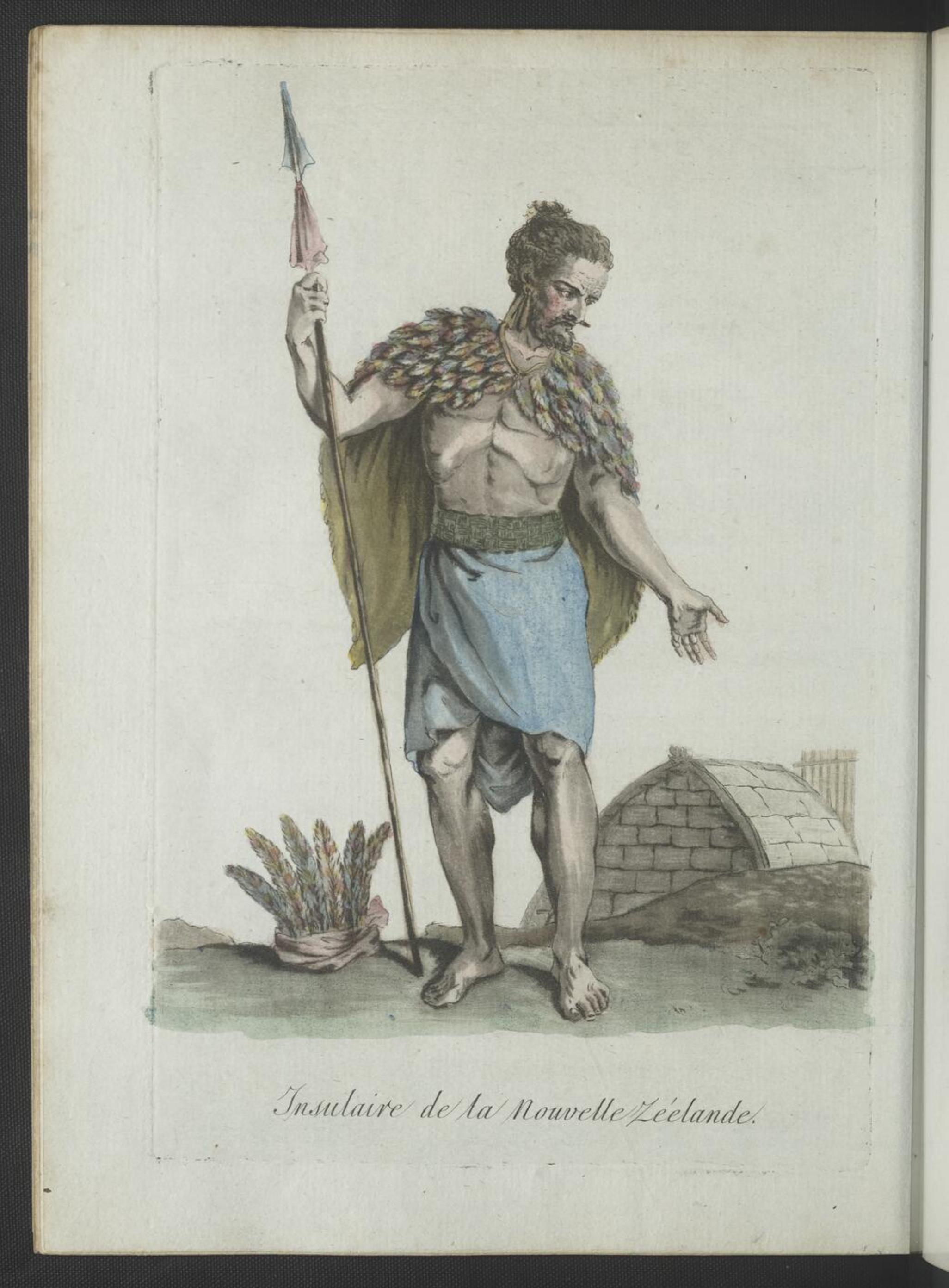 Insulaire de la Nouvelle Zélande, dans Costumes civils actuels [...], vol. 5, non paginé