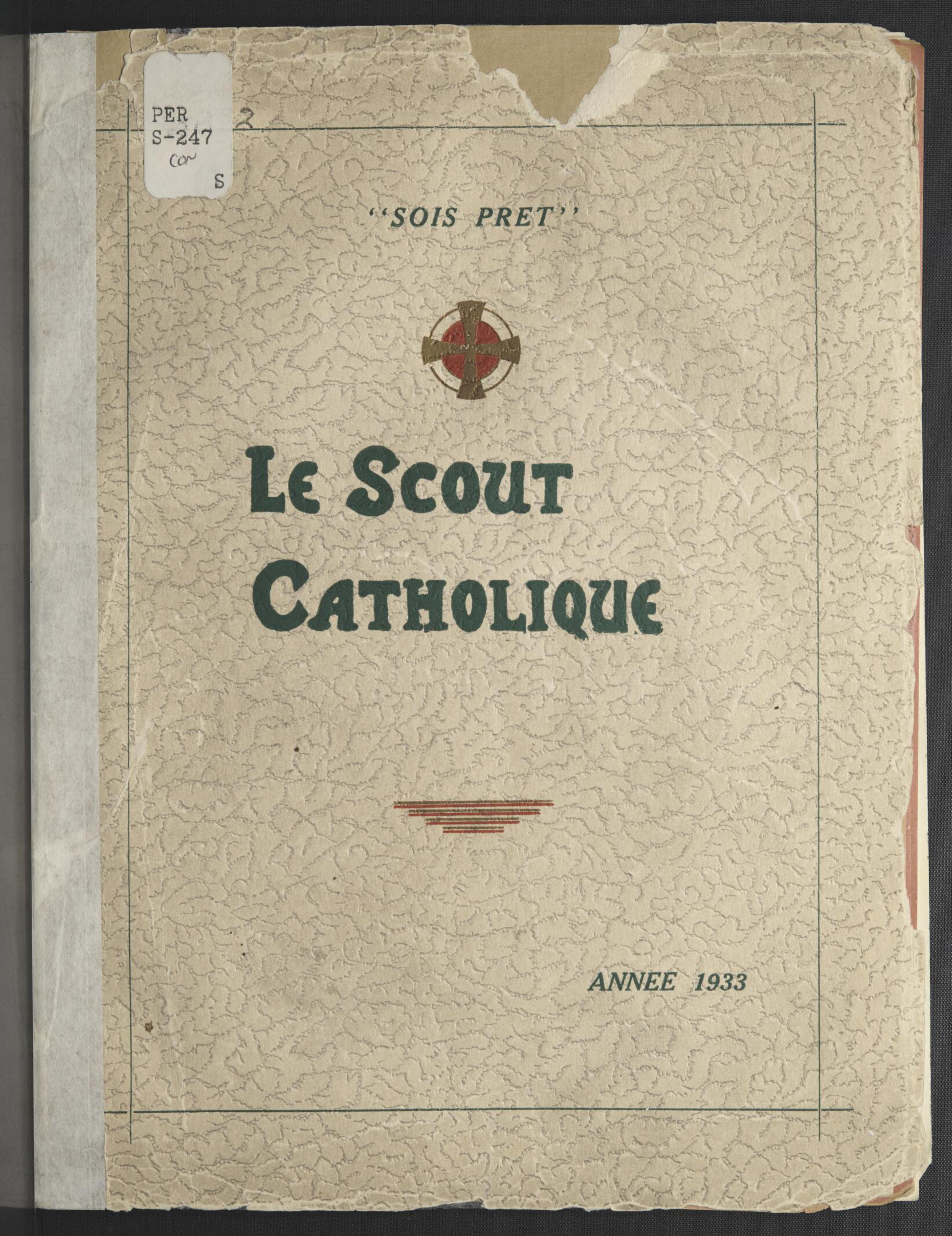 Le Scout catholique, mai 1933