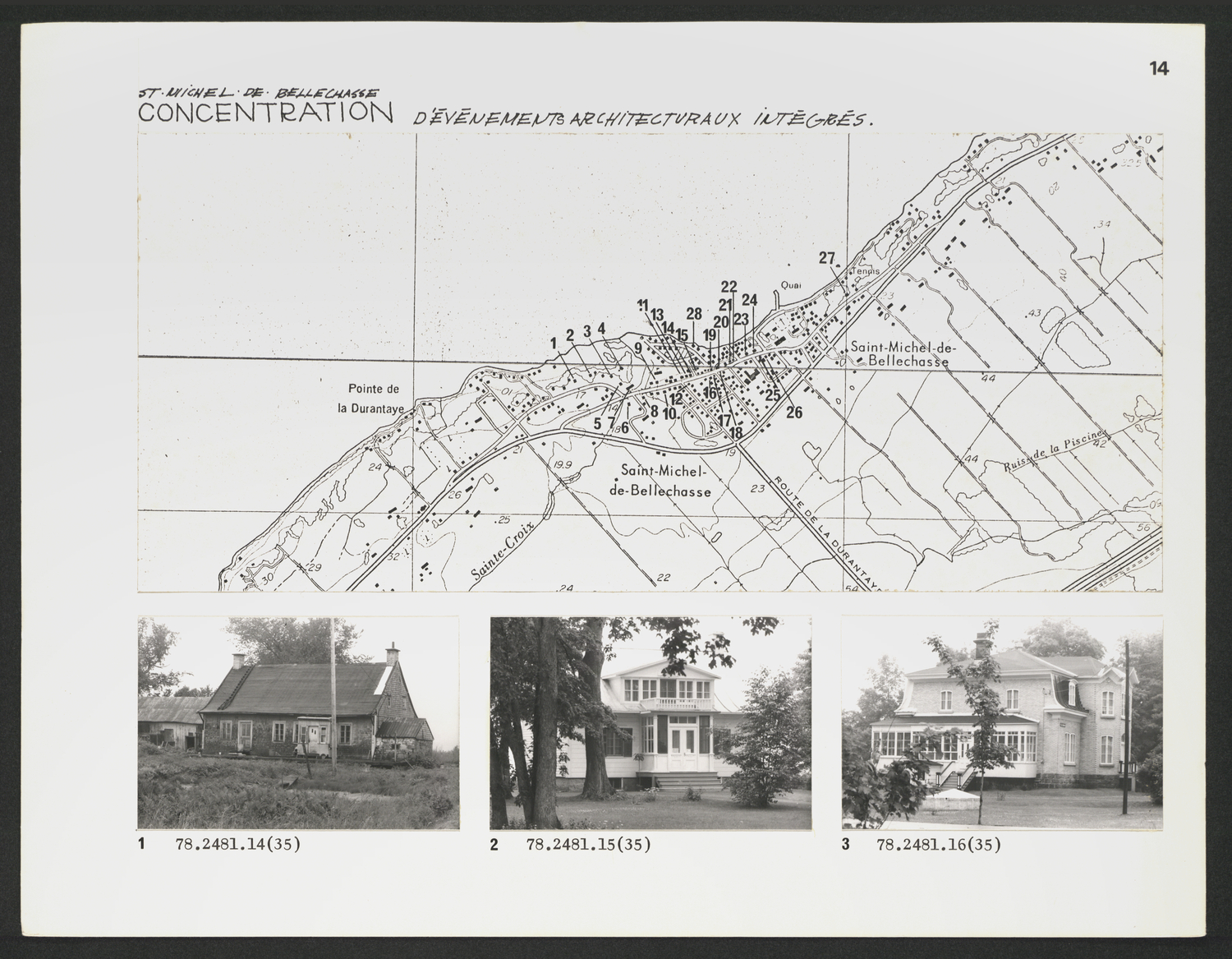 Saint-Michel de Bellechasse, concentration d'événements architecturaux ingérés (E6, S8, SS2, SSS7, D4, p. 14)