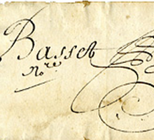 Ancien manuscrit.