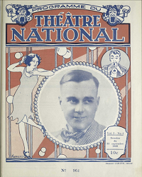 Programme du Théâtre National.