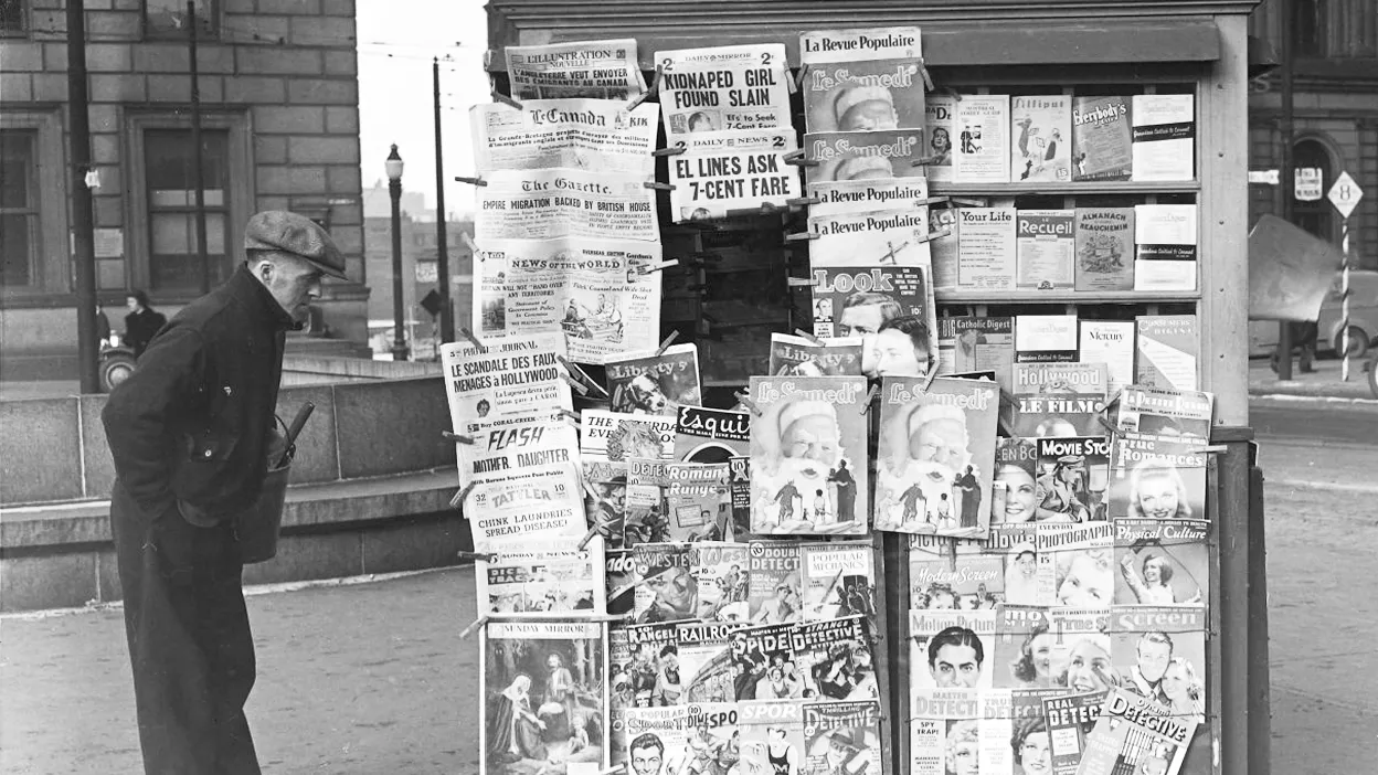 Revues et journaux québécois archivés